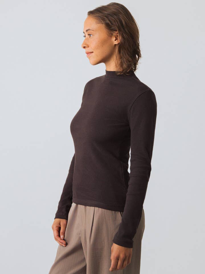 Honest Basics - Wholesale Knit Top - Women's - Long Mock7