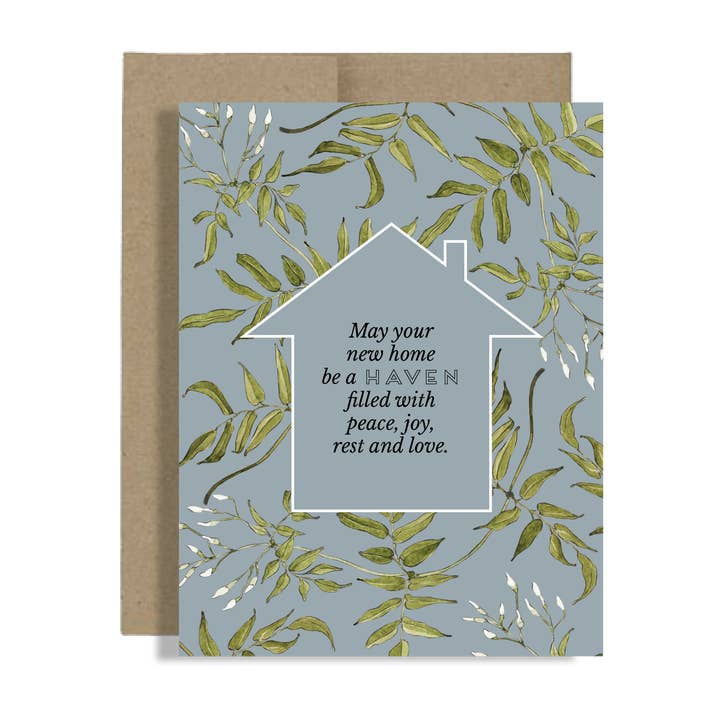 New Home Card for wholesale by Common Silver