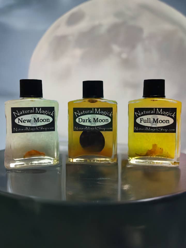 Conjunto de Óleos das Fases da Lua por atacado de Natural Magick Co-op