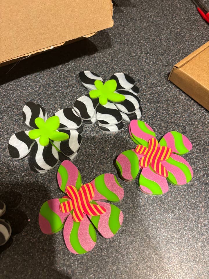 Groovy flowers for wholesale by Fairly Odd Shop