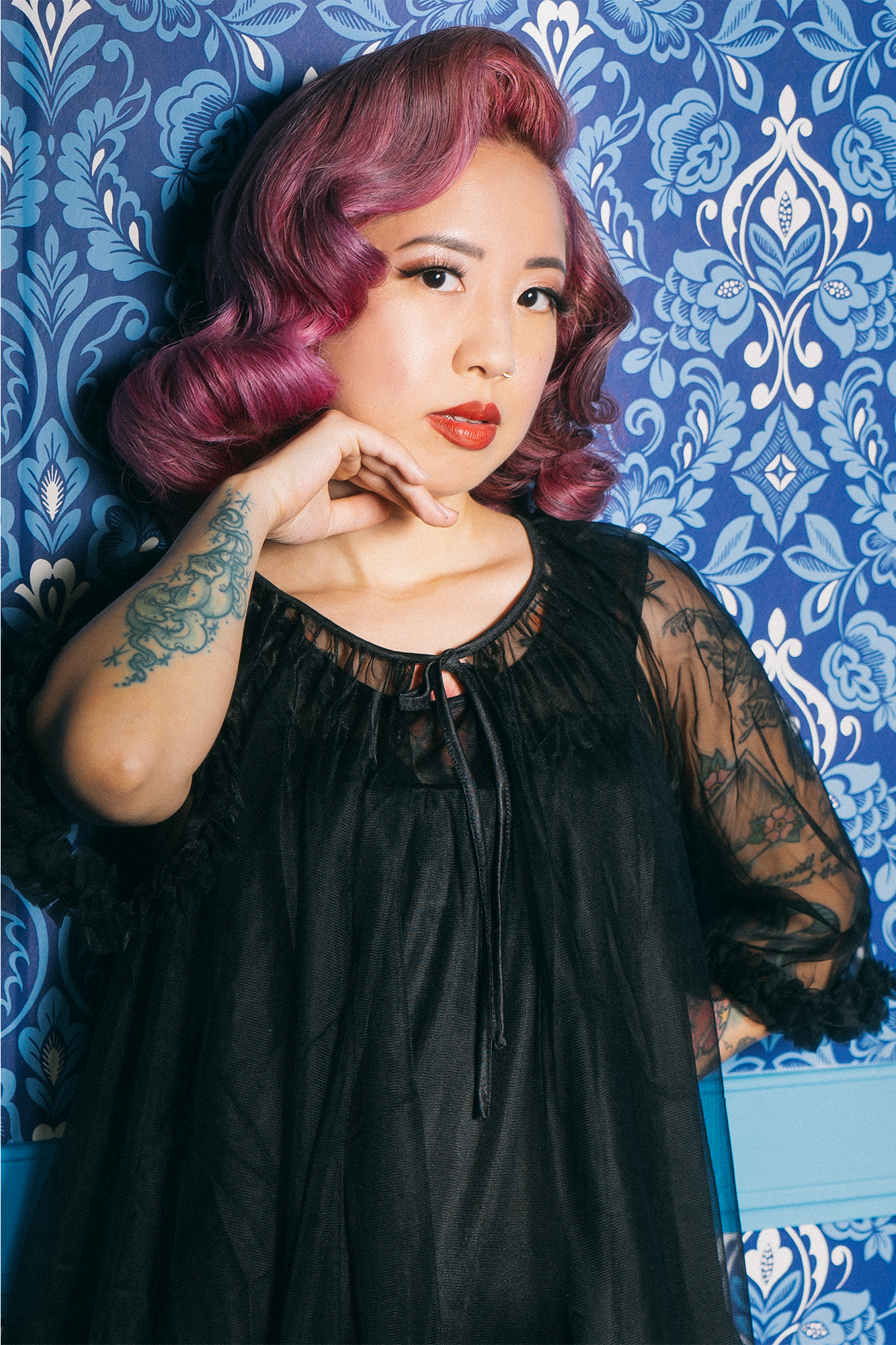 Tatyana Clothing - Wholesale Nightgown - Women's - Pillow Talk Nightgown Set2