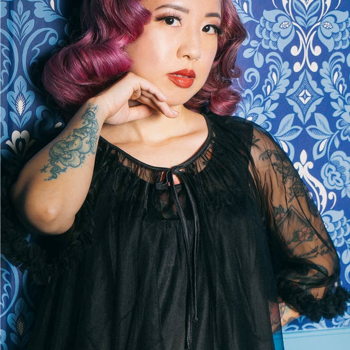 Tatyana Clothing - Wholesale Nightgown - Women's - Pillow Talk Nightgown Set2