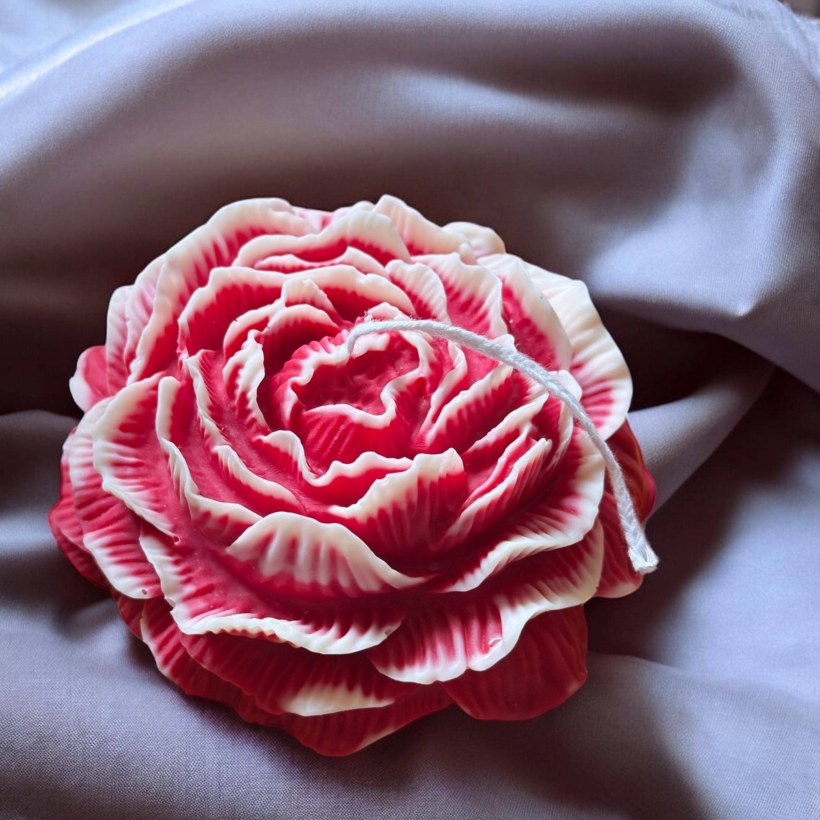 Karly’s Candles - Wholesale Novelty Candle - Peony Flower Candle Favor: Soy Wax, Wedding & Shower Gift1