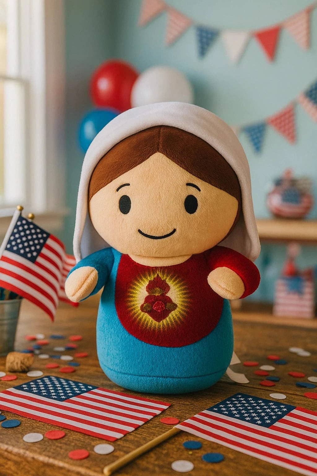 Little Drops of Water® - Wholesale Stuffed/Plush Toy - Kids & Baby - Immaculate Heart Mary Catholic Plush Doll | Pure Love4