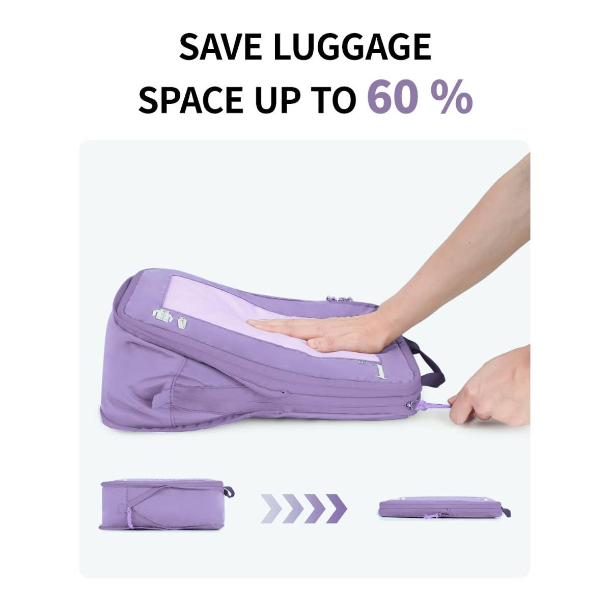 wandf - Wholesale Travel Set - 5 Set Compression Packing Cubes for Suitcases Organiser Bags42