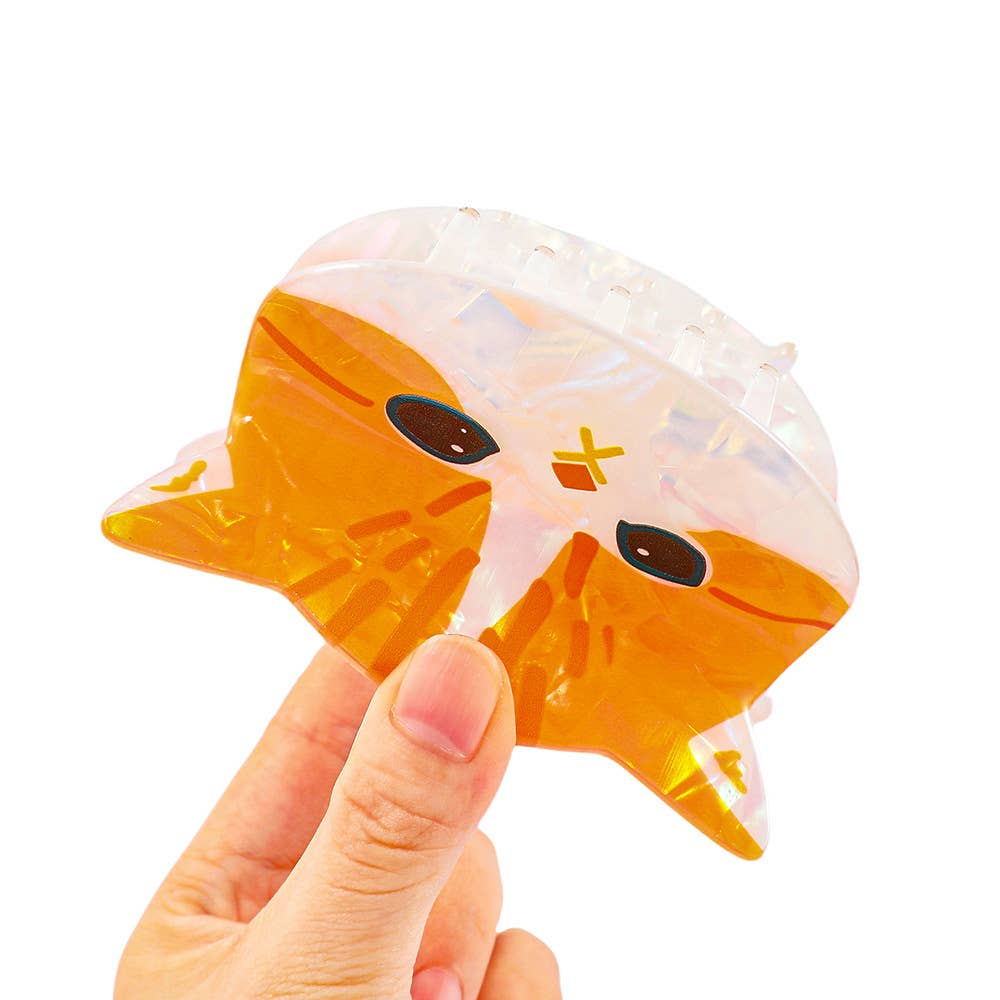 Cat Niedliche Katzenkopf Tierhaarklammer für den Großhandel auf Faire1