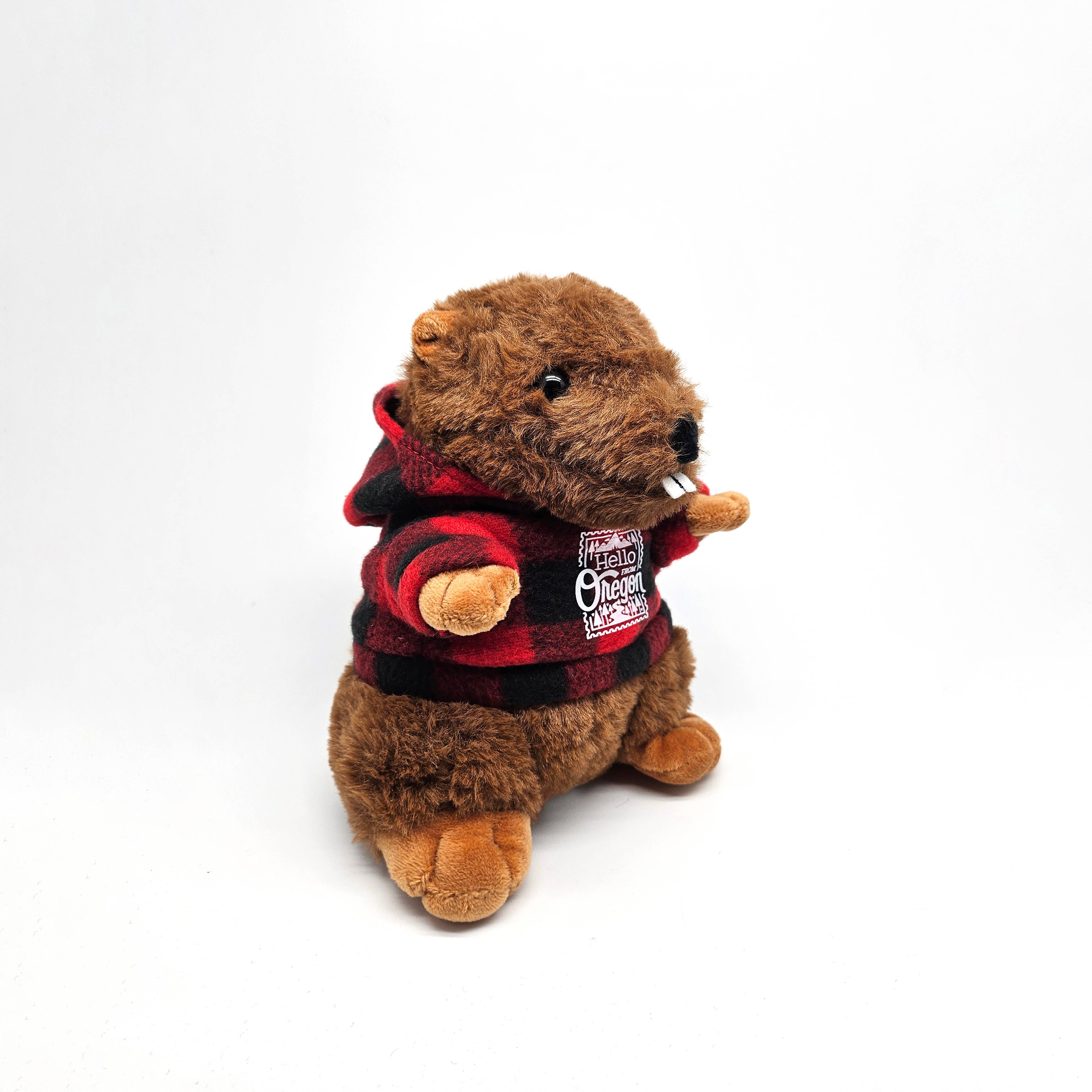 Hello From Oregon - Wholesale Stuffed/Plush Toy - Kids & Baby - Bernard the Beaver Plushie | 7"