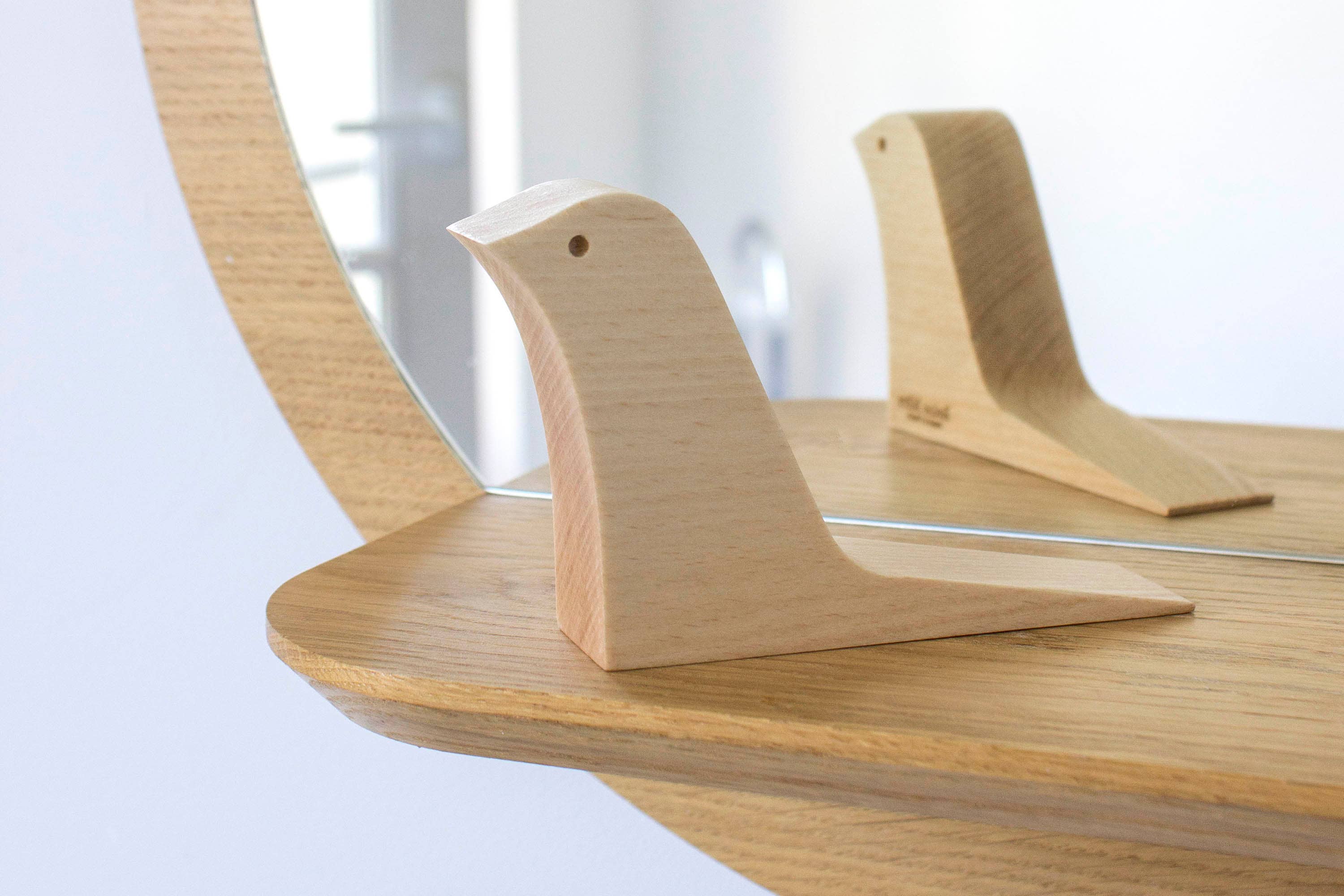 Reine Mère - Wholesale Door Stop - Beech wood door lock - Rossignol (made in France)2