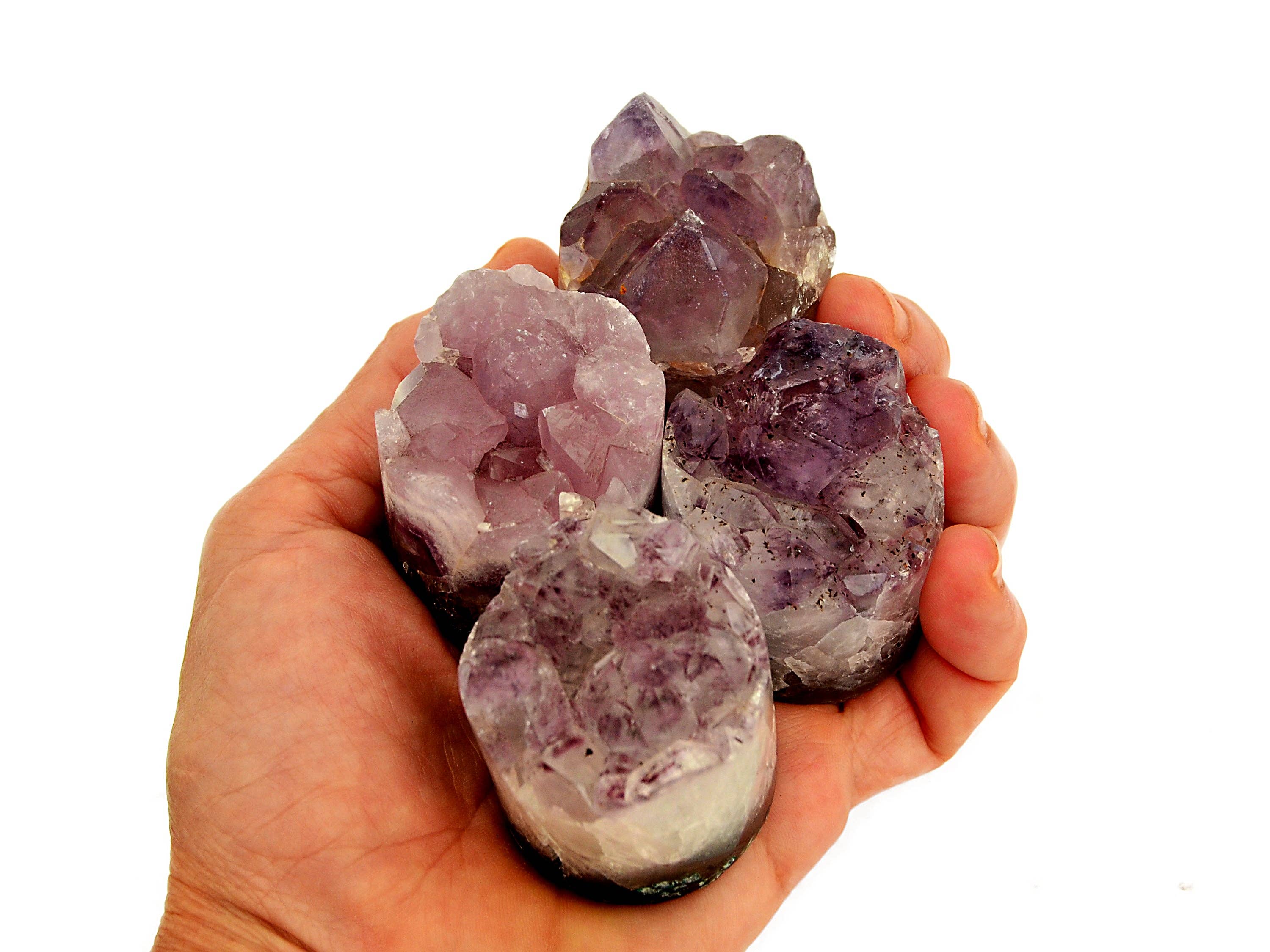 Kaia & Crystals - Wholesale Spiritual Stone/Crystal - Amethyst Druzy Cylinder (40mm - 70mm)9