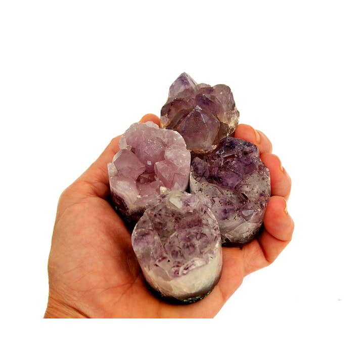 Kaia & Crystals - Wholesale Spiritual Stone/Crystal - Amethyst Druzy Cylinder (40mm - 70mm)9