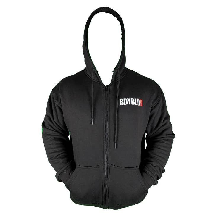 BDYBLR PRO ZIPPER HOODIE for wholesale by BDYBLDR CLOTHING