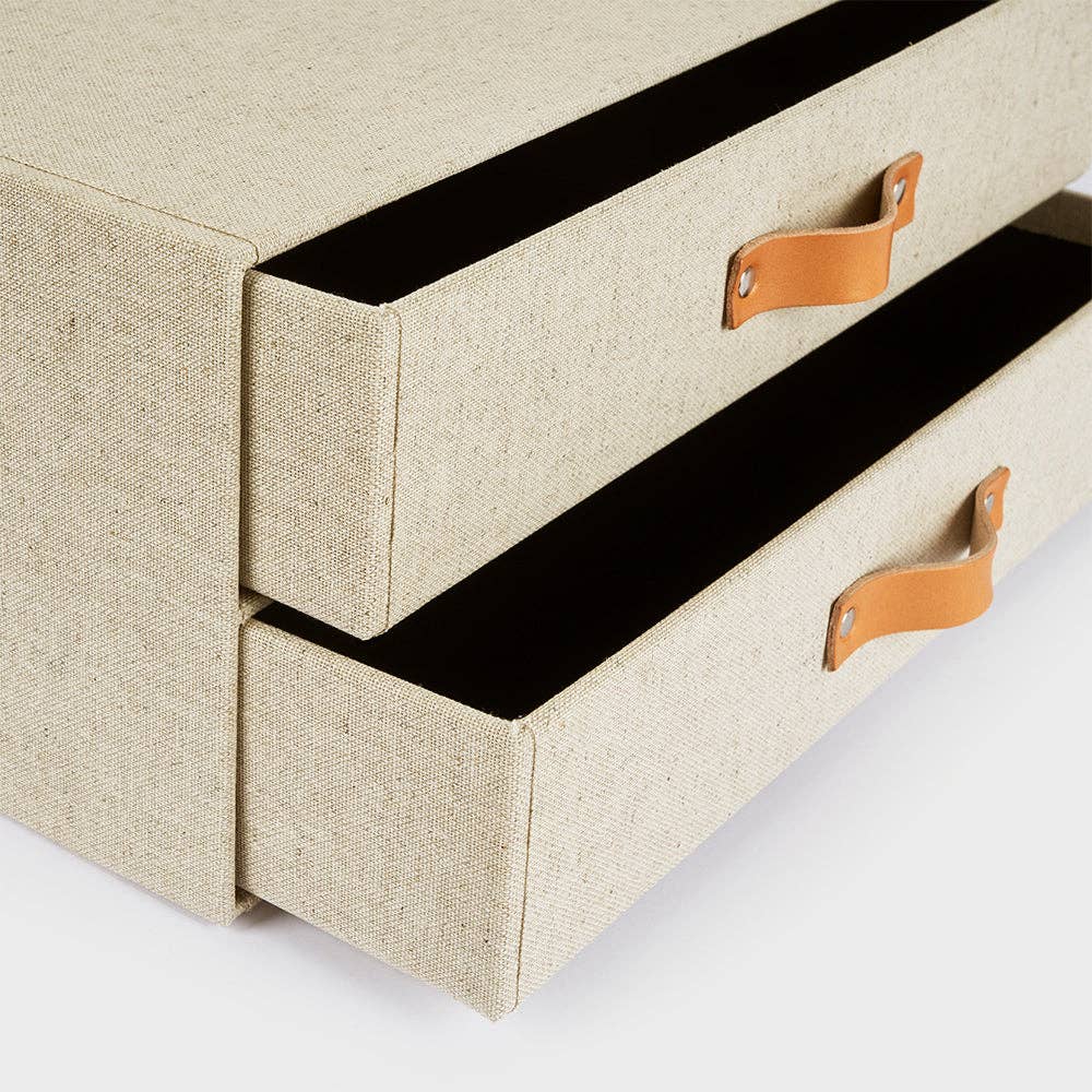 Pepa Paper Design - Wholesale Desk Organizer - Two-drawer fabric module7