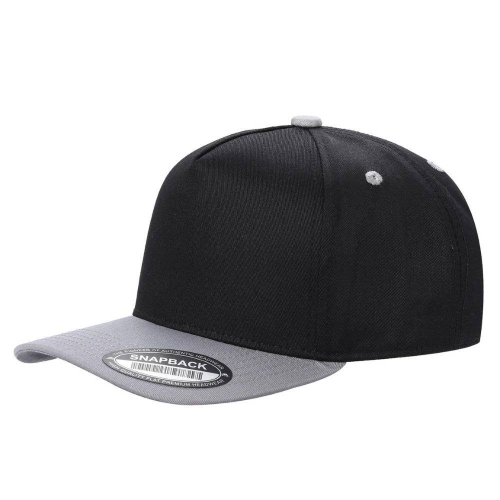 DOBBI - Wholesale Flat Brim Cap - Unisex - 5 Panel Snapback Caps47