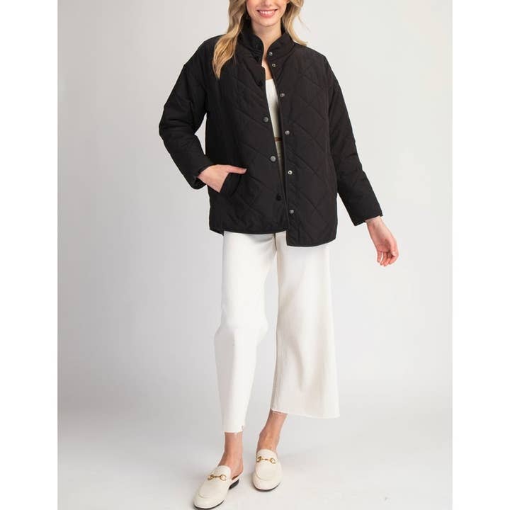 Coloring You – wholesale Jacket – Women's – 8337 Quilted Button Down Jacket13