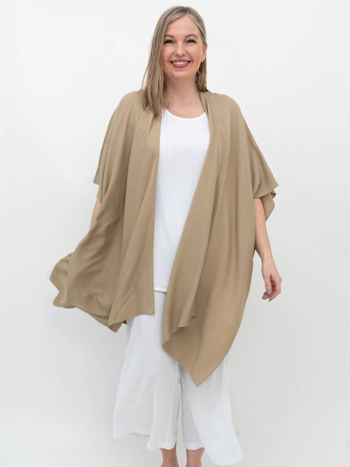 Darcy, Sabbia, Taglia Unica per la vendita all'ingrosso da parte di Blue Sky Clothing Co LLC