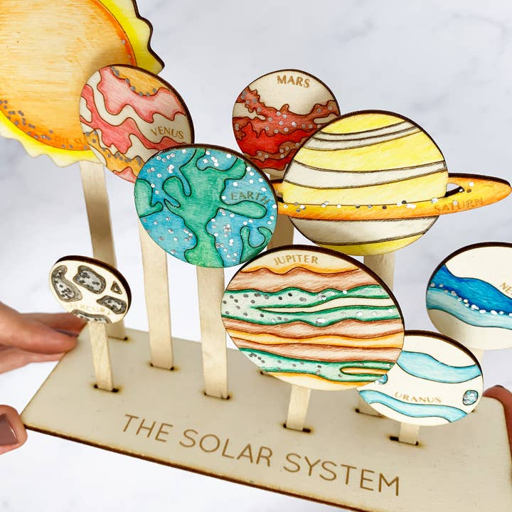 Cotton Twist - Wholesale DIY Craft Kit - Kids - Solar System Craft Kit