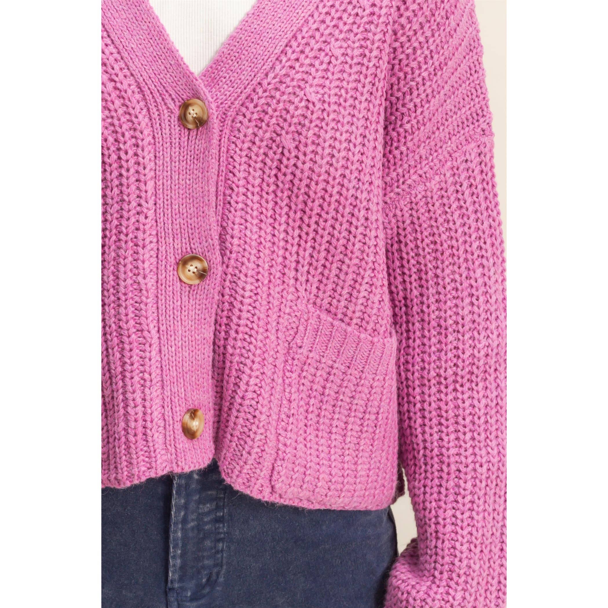HYFVE - Wholesale Cardigan - Women's - Oversized Ribbed Sweater Cardigan8
