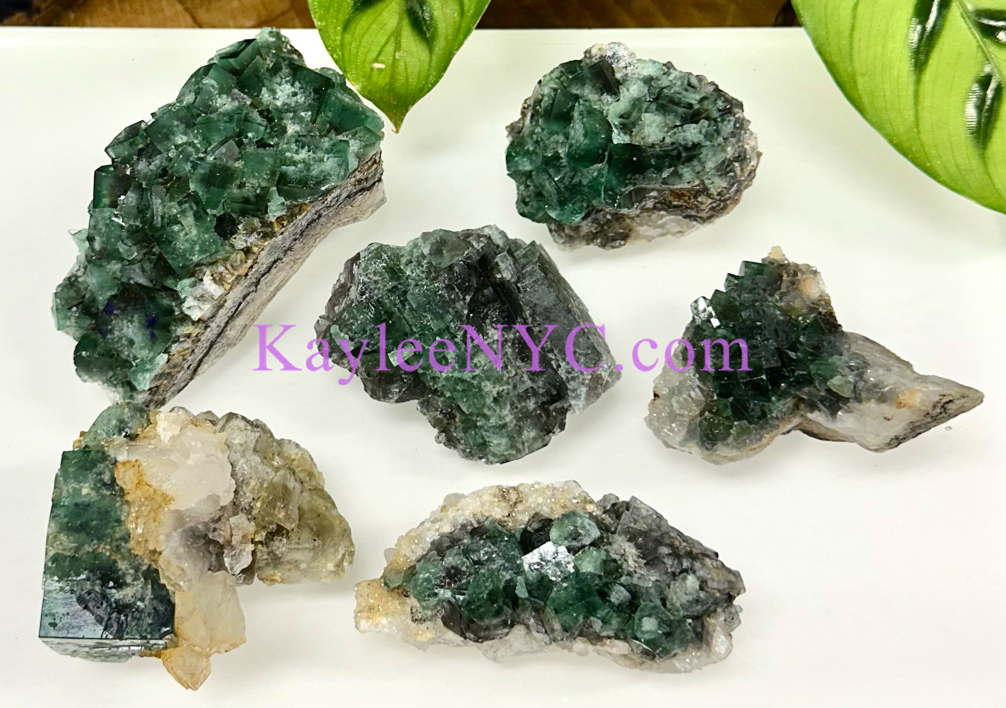 KayleeNYC - Wholesale Spiritual Stone/Crystal - Natural Diana Maria Fluorite Specimen Crystal3