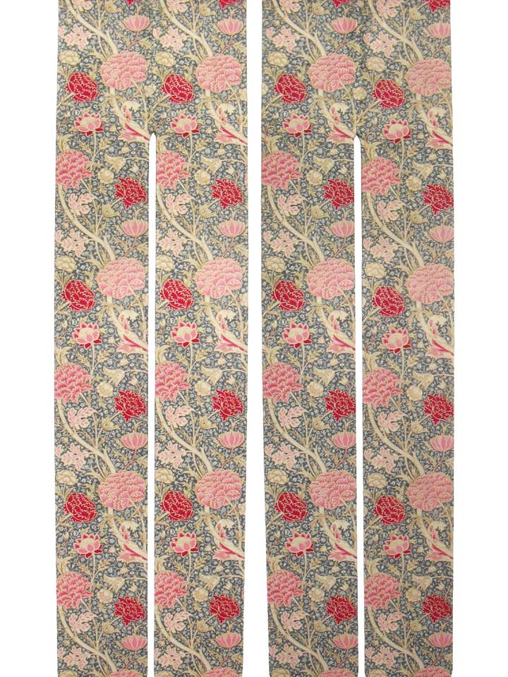 Tabbisocks – Engroshandel Tights - Dame – CRAY af WILLIAM MORRIS Trykte kunst strømpebukser