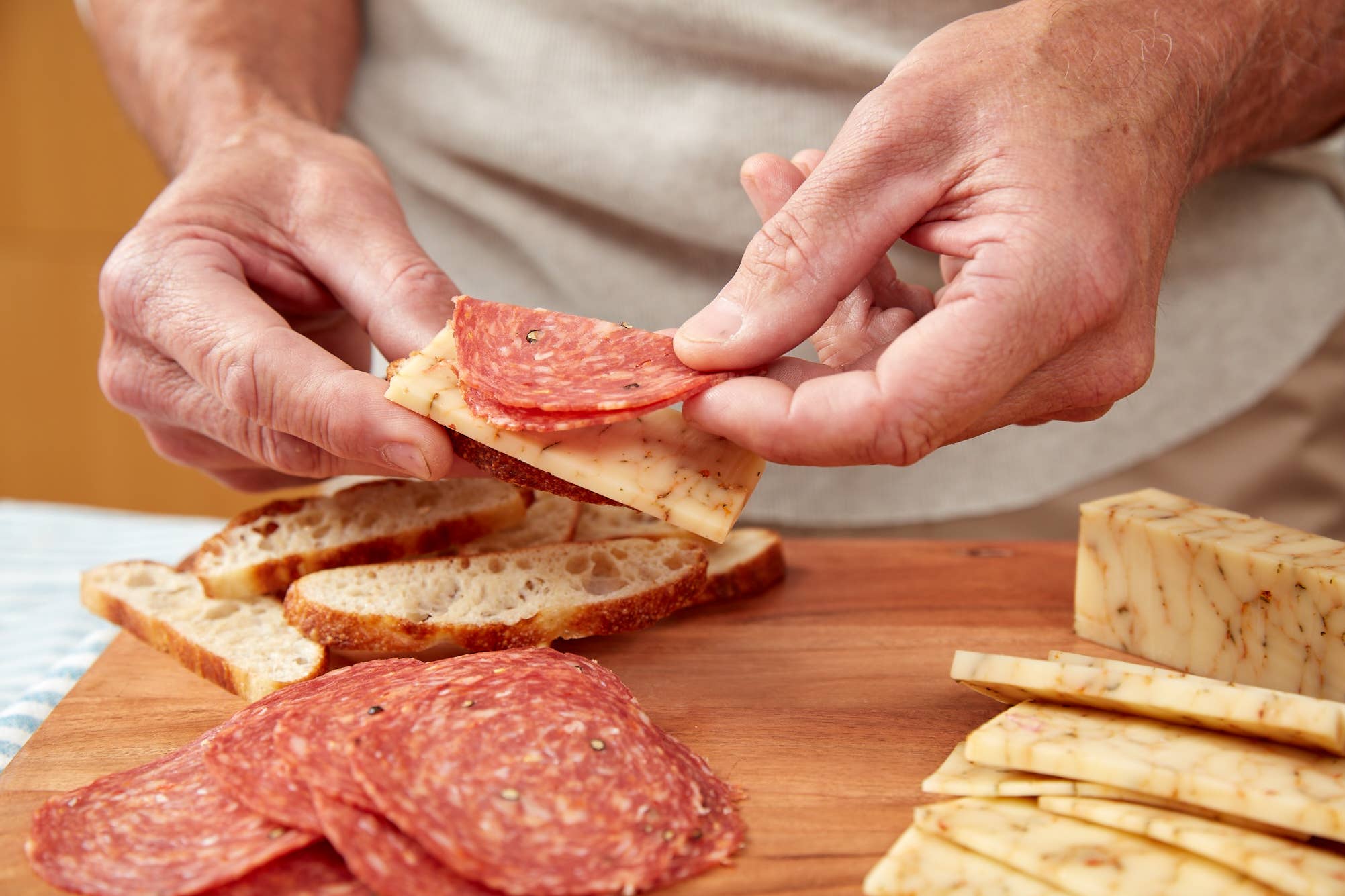 Olli Salumeria Americana - Wholesale Salami - Olli Calabrese Pre Sliced Salami2