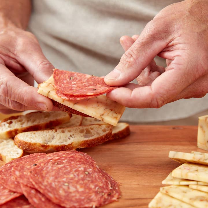 Olli Salumeria Americana - Wholesale Salami - Olli Calabrese Pre Sliced Salami2