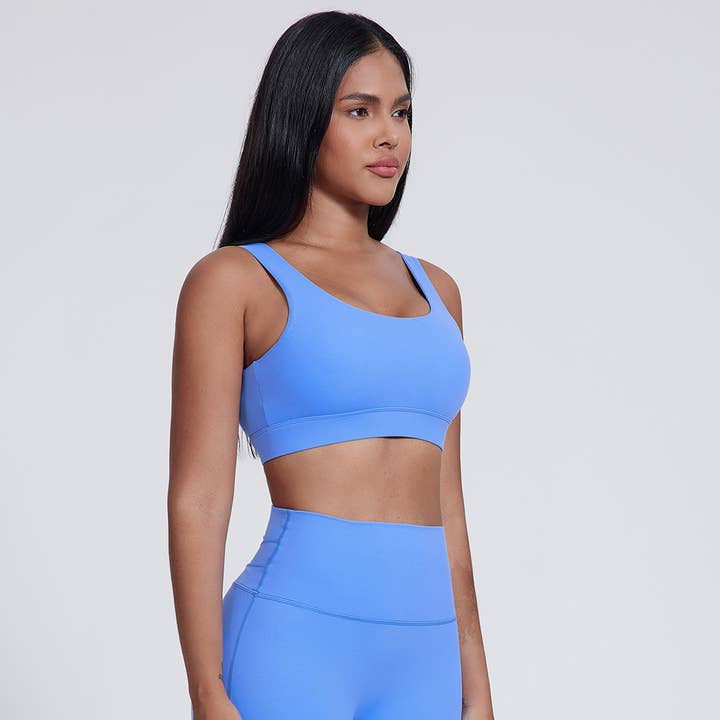 Sodalemon - Wholesale Sports Bra - Women's - Women Beauty Back Mid-Support Sport Bra