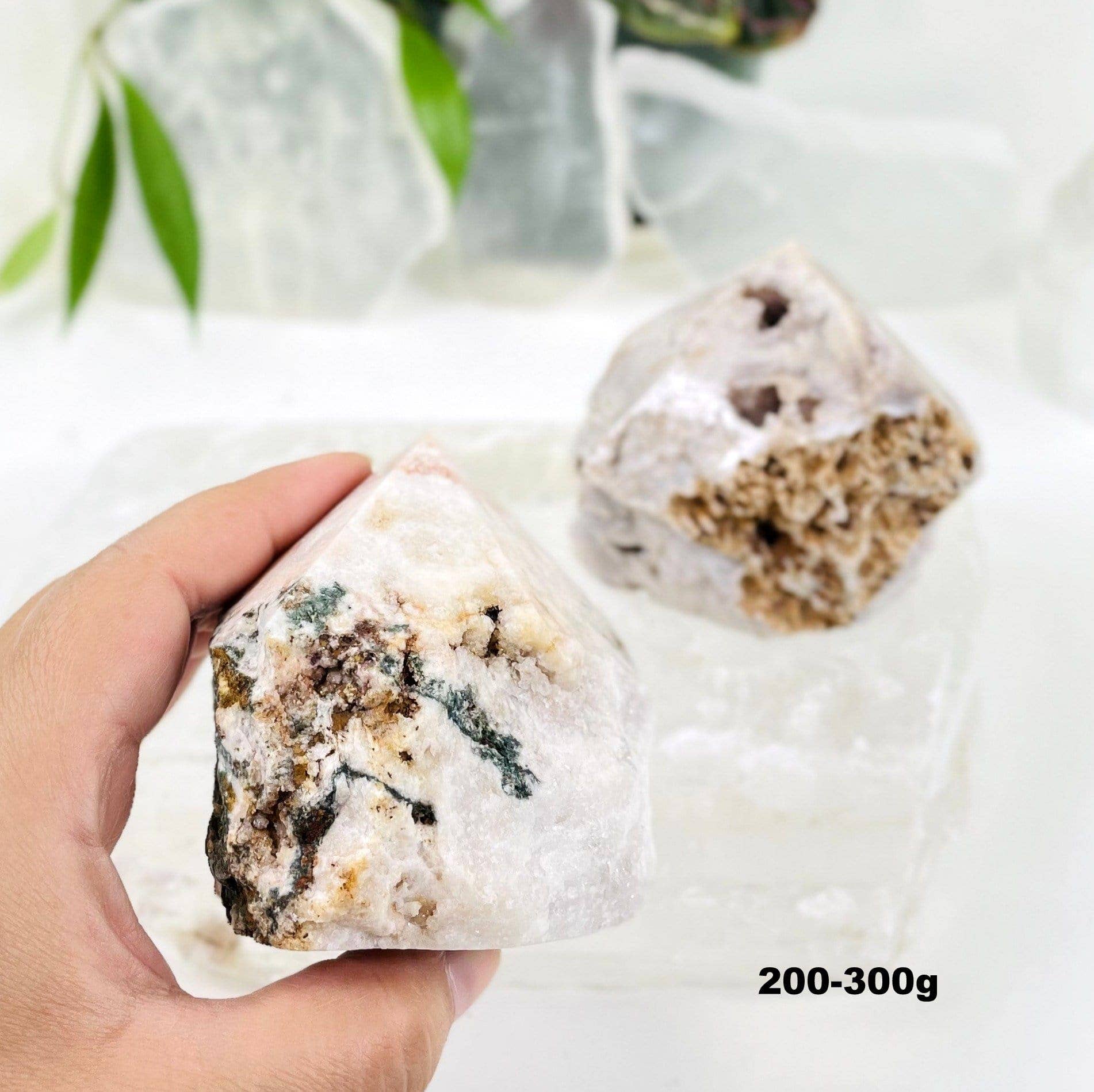 Rock Paradise - Wholesale Spiritual Stone/Crystal - Crystal Pink Amethyst Semi-polished Point by Weight1