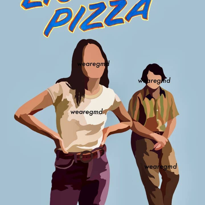 WeareGMD – Großhandel Kunstdruck – Lakritz-Pizza-Filmdruck | Lakritz-Pizza-Filmplakat | Alana Haim Druck | 6x4 | A5 | A41