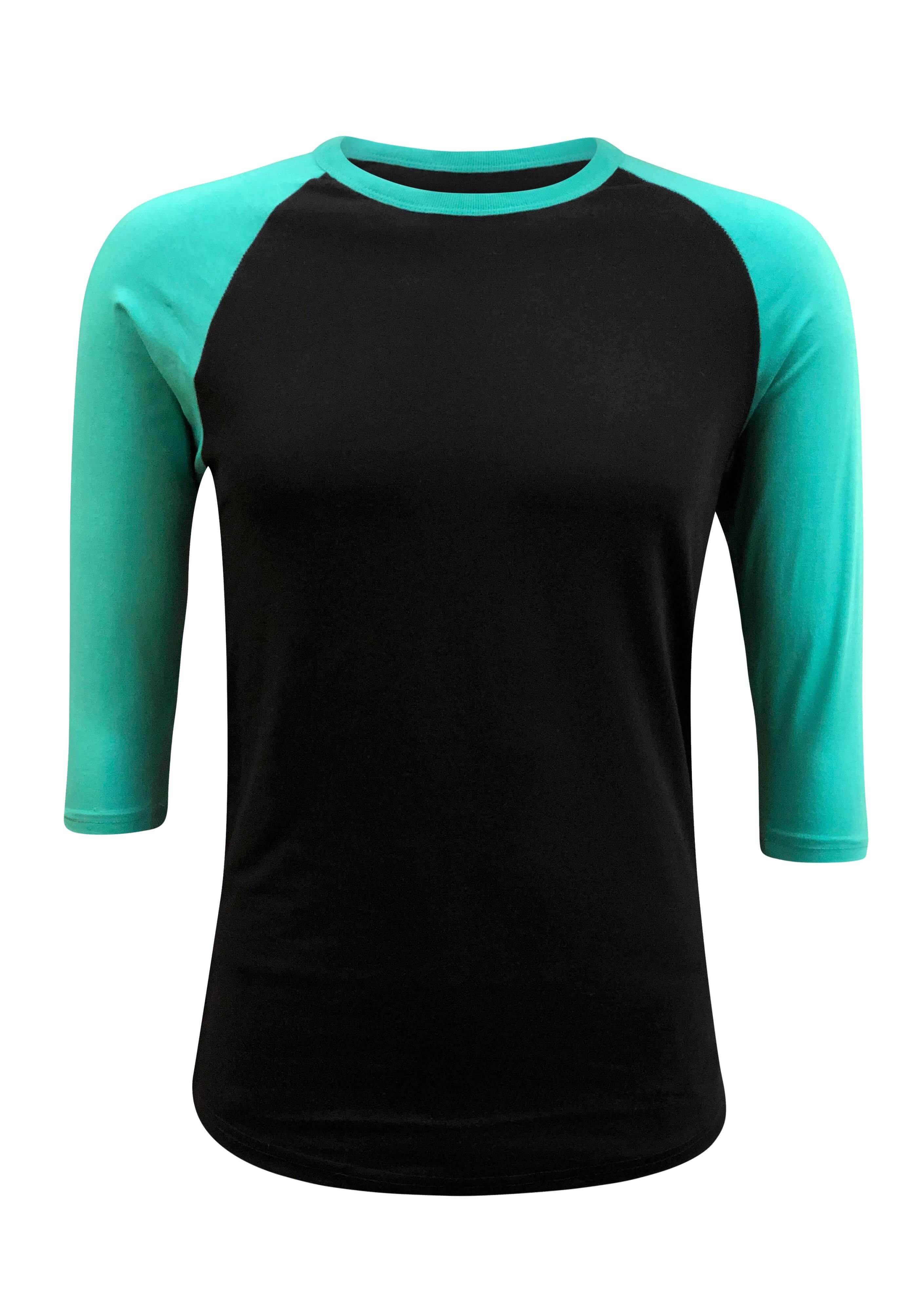 ILTEX Apparel - Vente T-shirt – femme - T-shirt de baseball adulte à manches raglan 3/4 - Plus de 35 couleurs91