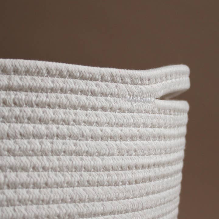 Twig and Tassel - Wholesale Basket - Cotton Rope Basket - Large1