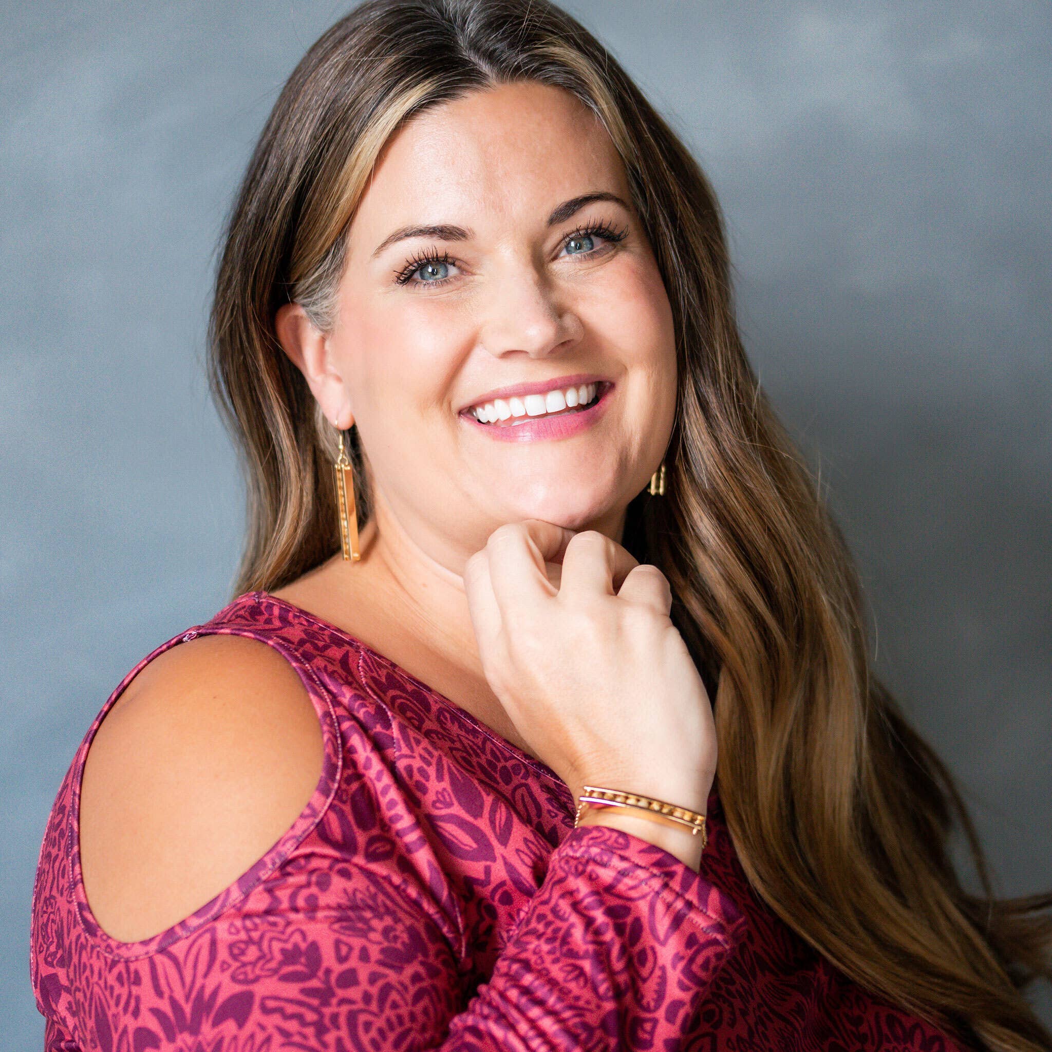 Elsie & Zoey - Wholesale Dangle Earrings - Sale - Parker Genuine Stone Bar Drop Earrings2