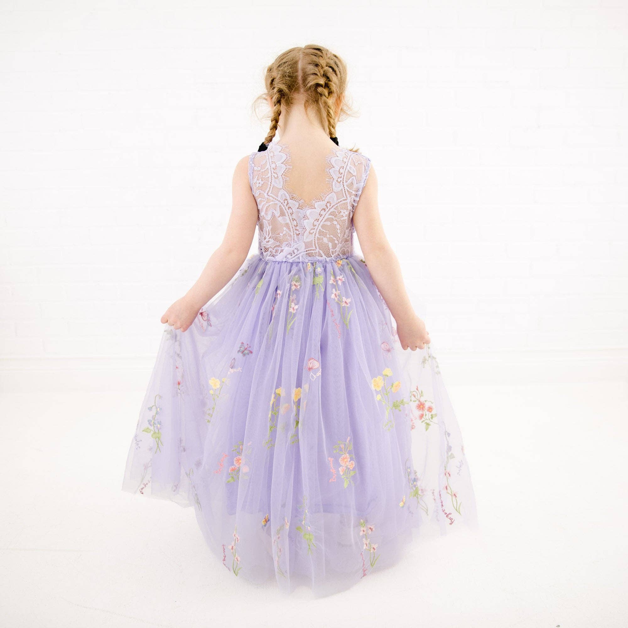 Nicolette's Couture - Vendita all'ingrosso Vestito - Bambini - Abito The Blossom in pizzo delicato9