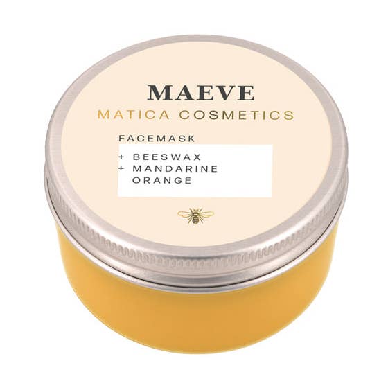 Matica Cosmetics Gesichtsmaske MAEVE – Mandarine für den Großhandel von Matica Cosmetics