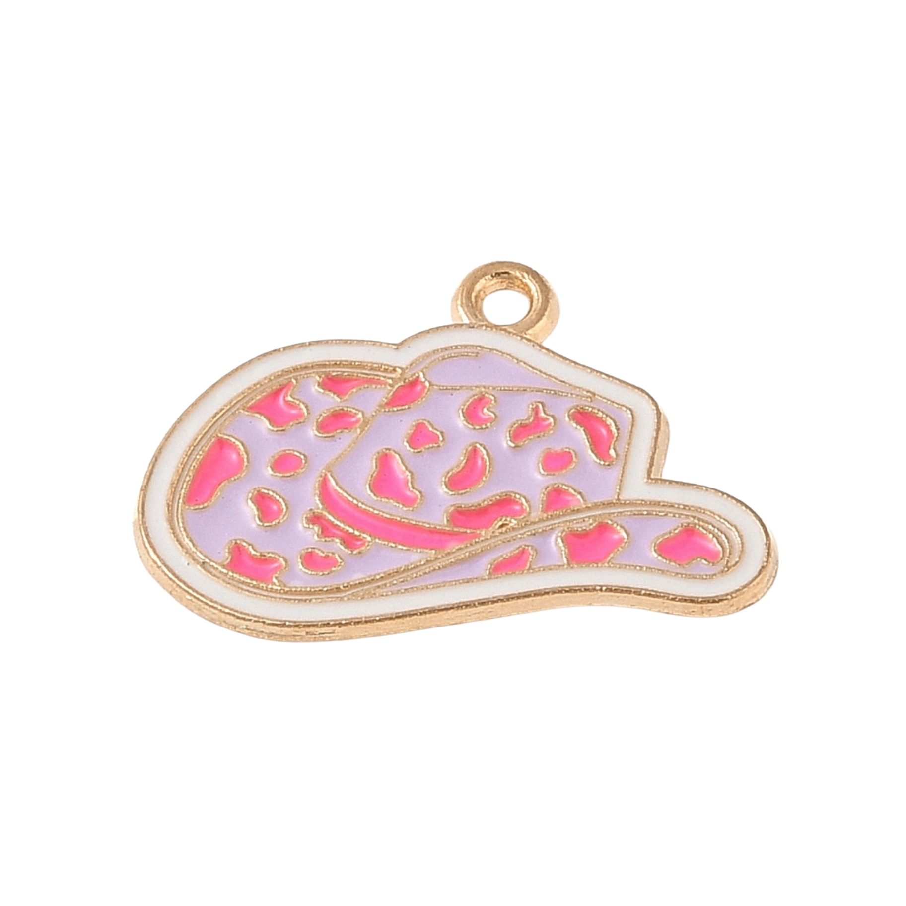 Love, Paige Designs - Vendita all'ingrosso Ciondolo/pendente - Ciondolo Cappello da Cowboy Rosa in Lega d'Oro0