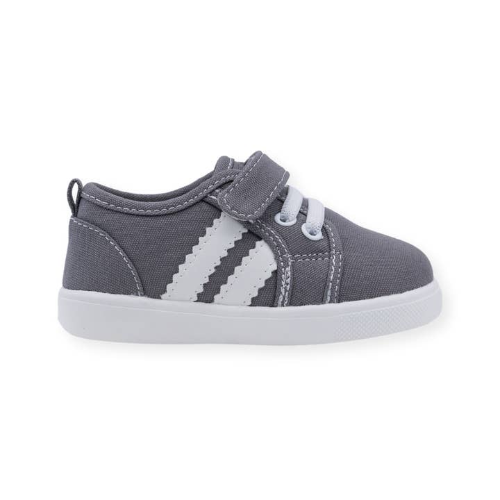 Wee Squeak Shoes - Wholesale Lifestyle Sneakers - Kids - Andy Grey Tennis Shoe
