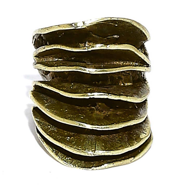 Handmade Bronze Ring - BRN3018 for wholesale by Chanour