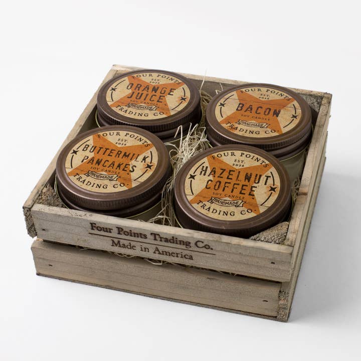 Sunday Morning - Set di candela, per la vendita all'ingrosso da parte di Four Points Trading Co