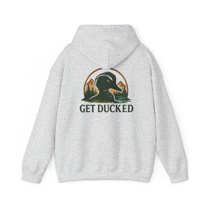 Get Ducked Logo Hoodie — Signature Collection *Printed in-house. Never outsourced* for wholesale by Get Ducked Waterfowl