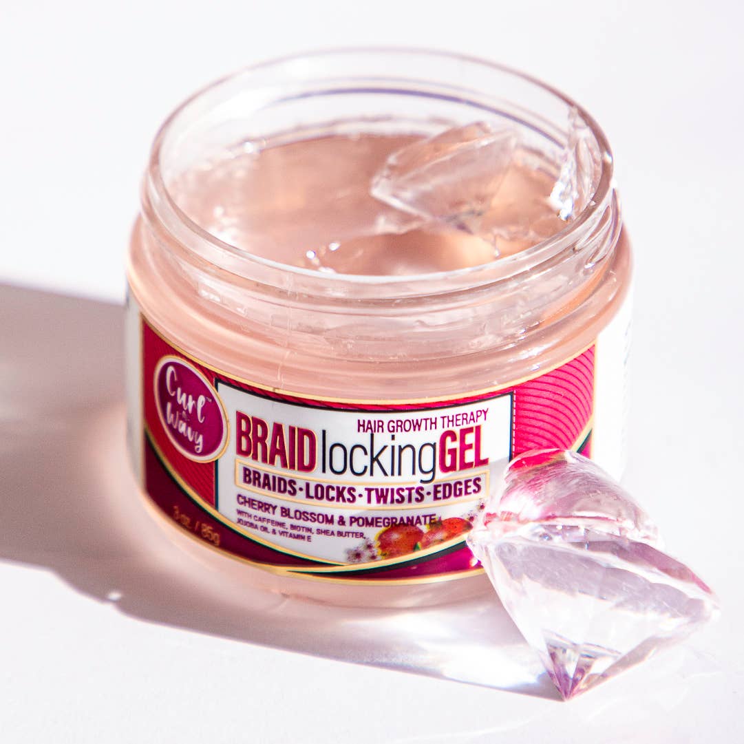 ON Natural USA - Vente Gel/mousse de coiffage - IMAGE SUIVANTE : Gel de verrouillage Braid [fleur de cerisier et grenade]3