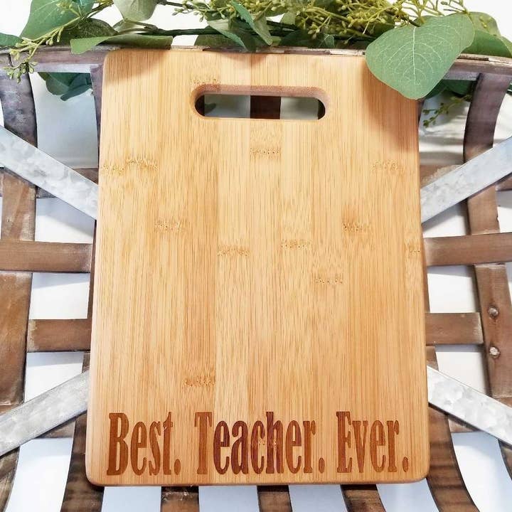Tagliere - Miglior Insegnante di sempre per la vendita all'ingrosso da parte di Ginger Squared