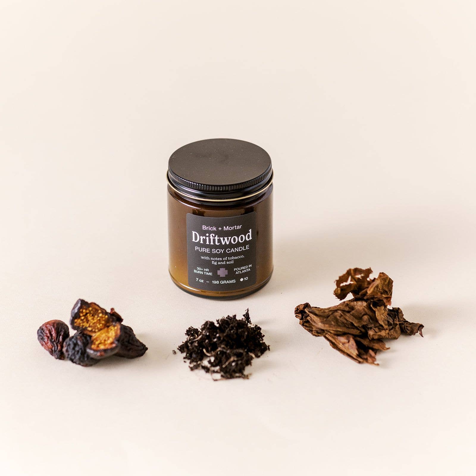 Brick+Mortar – Großhandel Kerze im Glas / gefüllte Kerze – Driftwood Duftkerze1