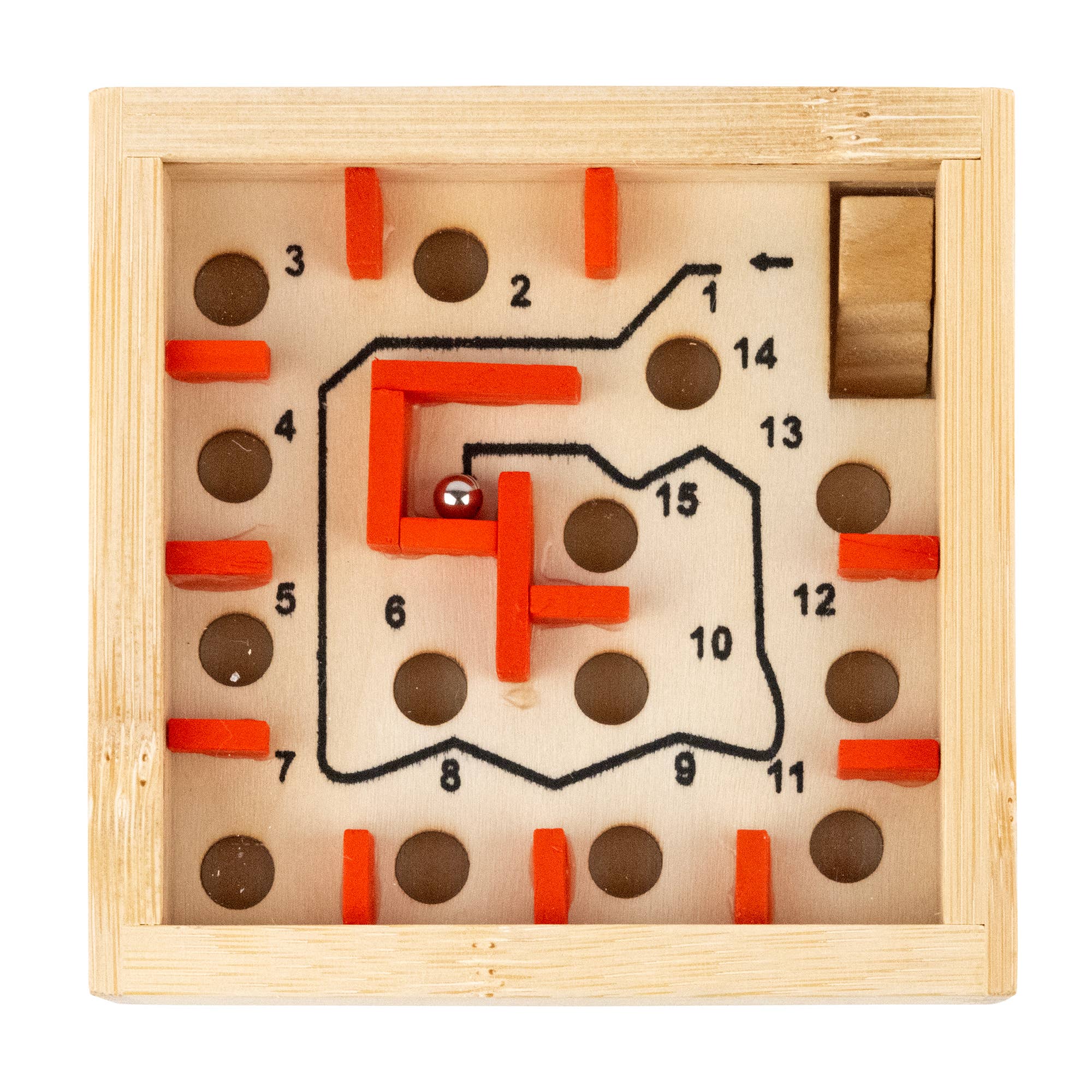 Project Genius - Wholesale Puzzle - Kids - The Great Coral Maze -Ecologiclas Bamboo Maze1