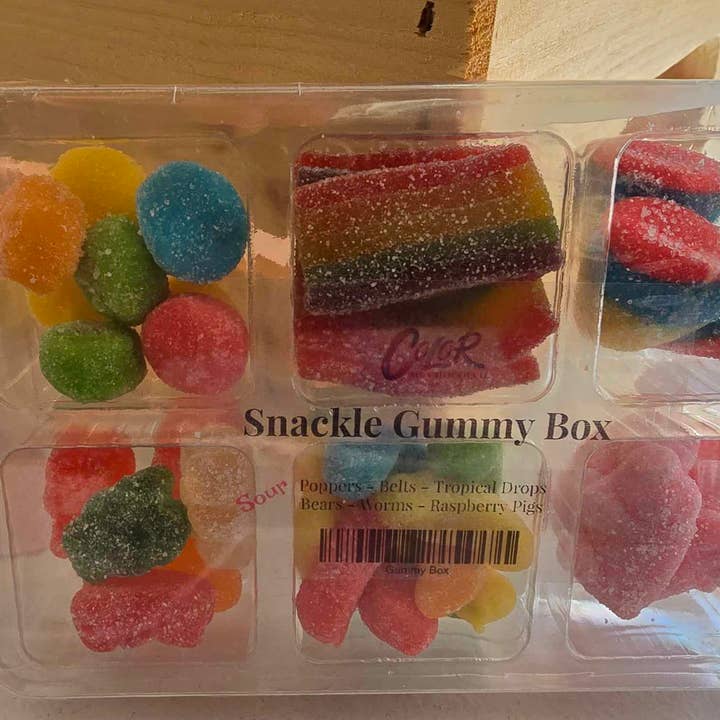 Color Me Chocolate - Wholesale Gummy - Snackle Gummy Gift Box - Sours