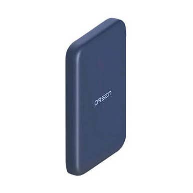 Magnetische draadloze powerbank Orsen EW50, Eloop, 15W, blauw voor wholesale door Sland