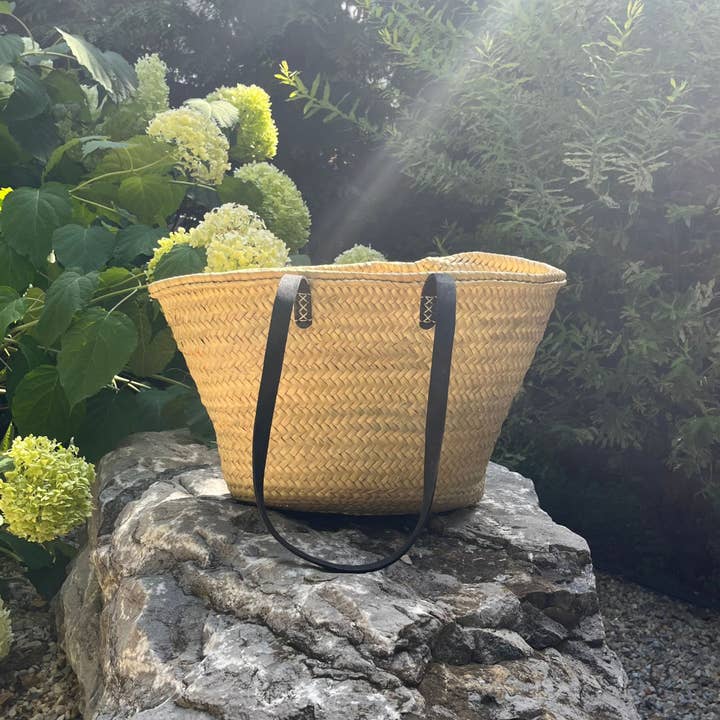 Kaaterskill Market - Wholesale Beach Bag - Dahlia Tote Basket 3