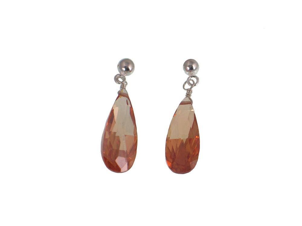 Erica Zap Designs - Wholesale Dangle Earrings - Crystal Drop Earrings, 1"3