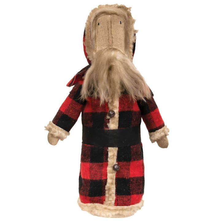 Buffalo Check Santa Doll for engroshandel hos CWI Gifts