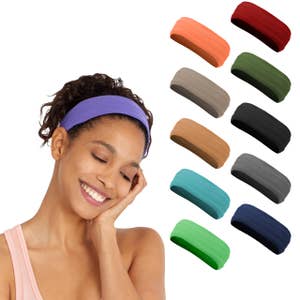 Wholesale sports rubber headbands For Sports Enthusiasts 