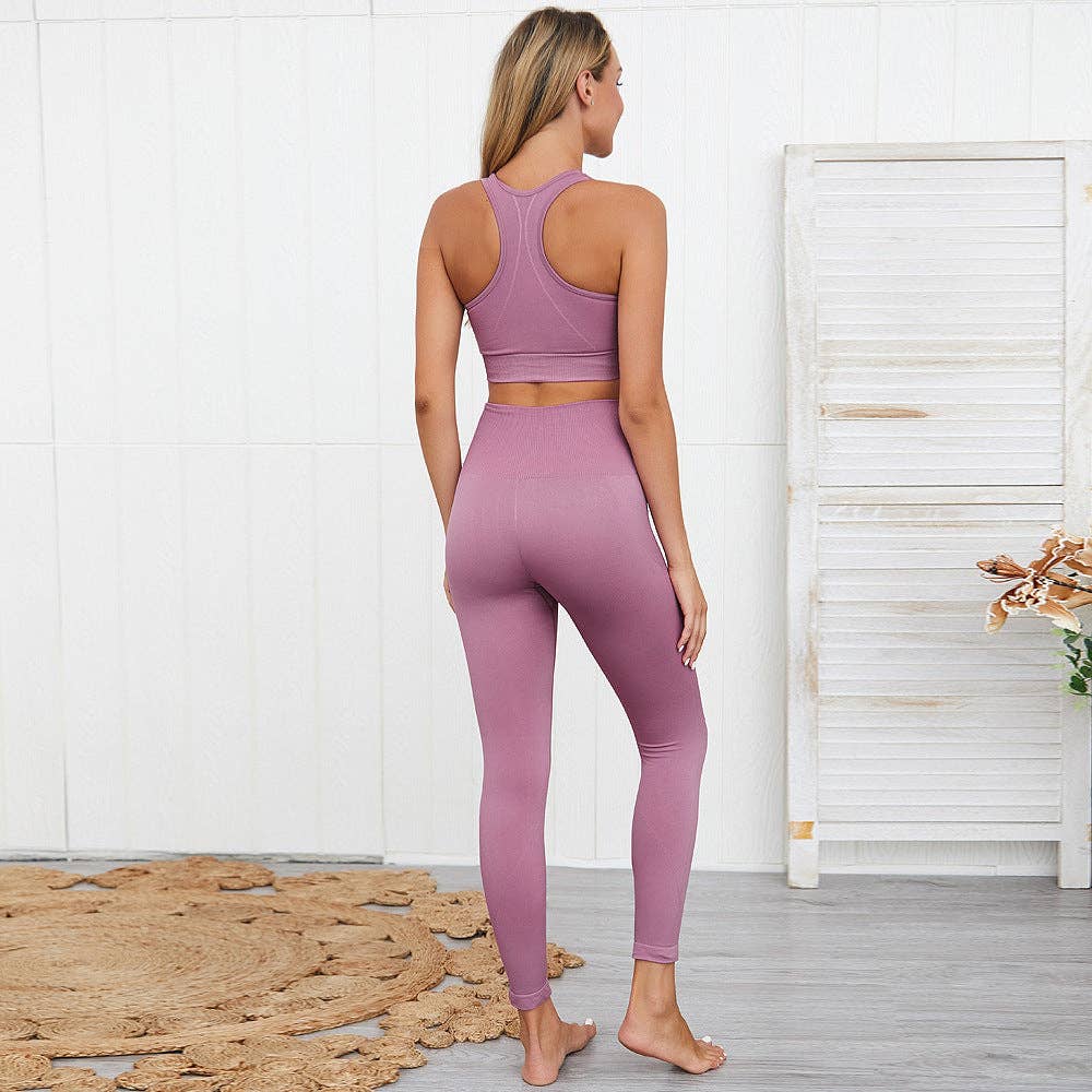 Pyzis - Wholesale Activewear set – Women′s - [Updated Schedules] 2 Piece Workout Yoga Set22