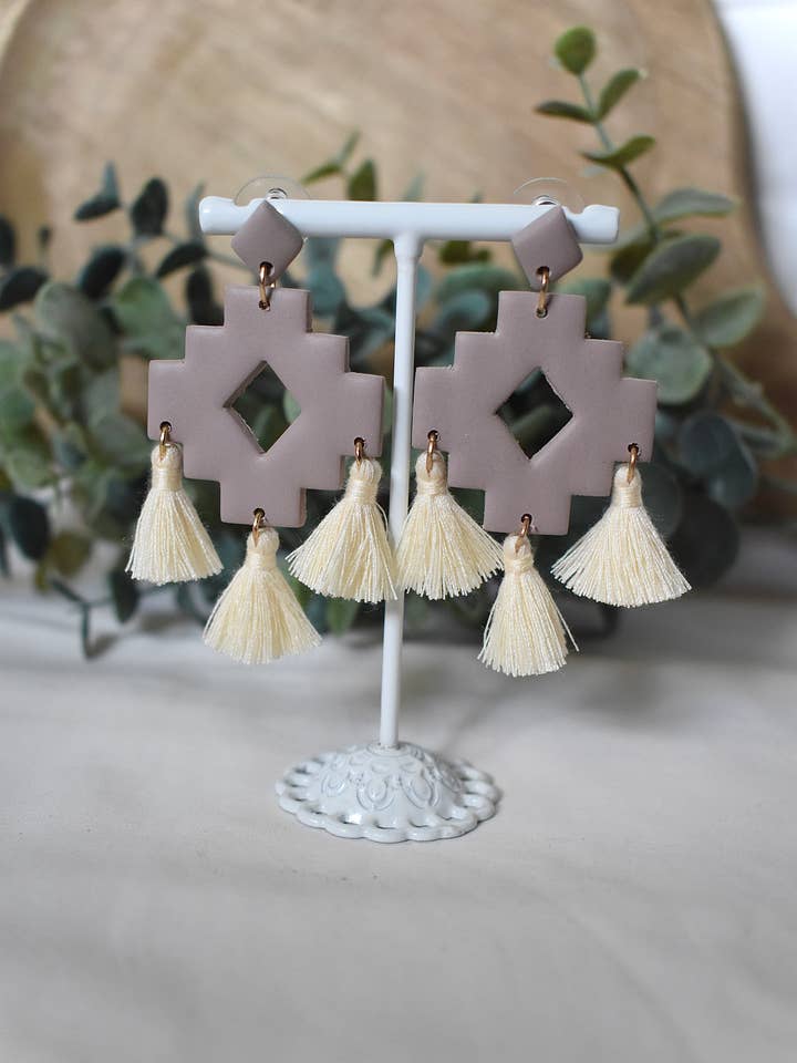 Aztec Tassel Dangles por atacado de Dusty Rose Creations